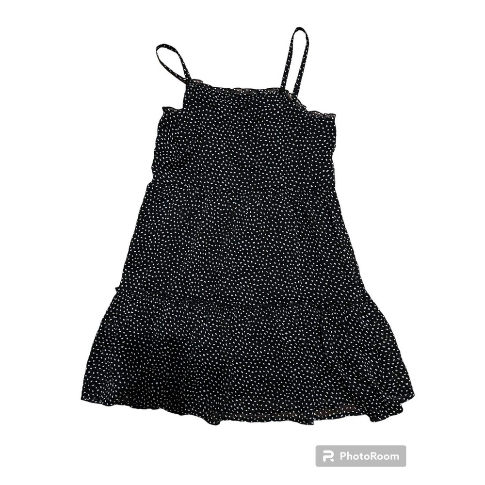 Abercrombie Kids Black and White Speckled Girls Dress Size 13/14